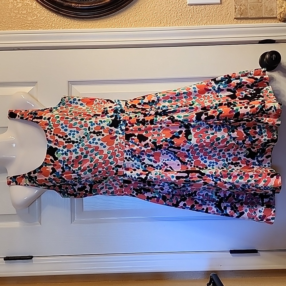 Lilly Pulitzer Gosling Fit & Flare Dress Cameo White Sweet Nothings Women's Sz 6